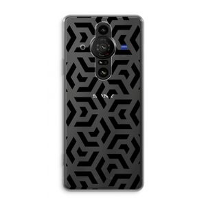 Crazy pattern: Sony Xperia Pro-I Transparant Hoesje