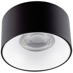 Kanlux 27577 Riti Plafondlamp GU10, Par 16 Zwart (mat), Wit (mat)