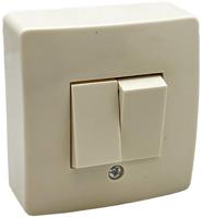 Peha opbouw schakelaar serie creme - 4663020