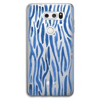 Blauwe nerven: LG V30 Transparant Hoesje