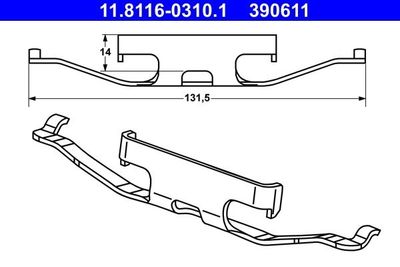Veer, Remklauw 11811603101