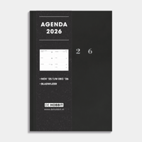 A5 Basic Agenda 2026 Zwart