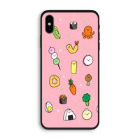 Happy bento friends: iPhone XS Biologisch afbreekbaar hoesje