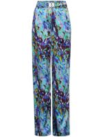 Loose fit-broek logogesp Van Marcel Ostertag blauw