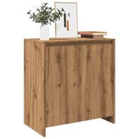 Dressoir 70x41x75 cm bewerkt hout artisanaal eikenkleur