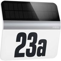 Steinel AUSSENLEUCHTE XSOLAR LH-N EDELSTAHL 007140 Wandspot op zonne-energie LED LED vast ingebouwd 0.03 W Zilver/RVS