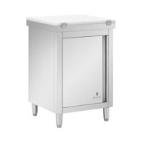 RVS werkkast - ECO - 60 x 60 cm - 500 kg - inclusief snijplaat - Royal Catering