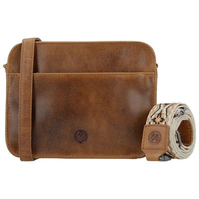 Hide & Stitches Schoudertas Next Navajo Bruin