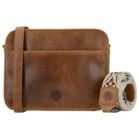 Hide & Stitches Schoudertas Next Navajo Bruin