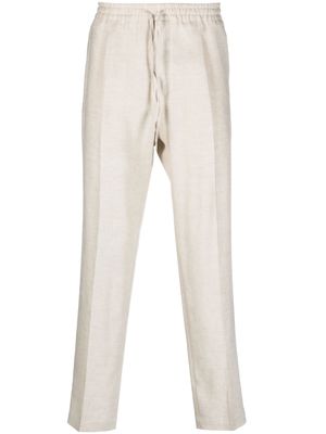 Briglia 1949 pantalon slim à lien de resserrage - Tons neutres
