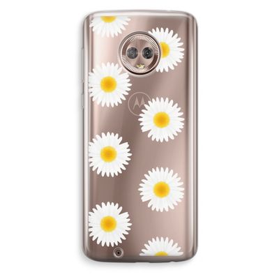 Margrietjes: Motorola Moto G6 Transparant Hoesje