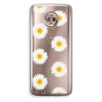 Margrietjes: Motorola Moto G6 Transparant Hoesje