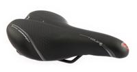 Selle Bassano Zadel volare m x33 met led heren - zwart