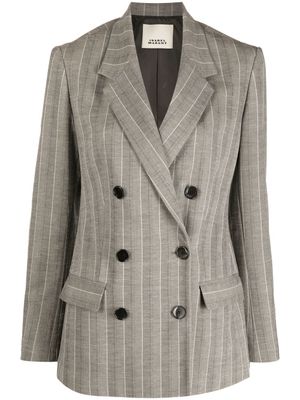 ISABEL MARANT blazer Sheril à boutonnière croisée - Gris