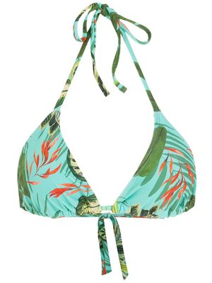 Lygia & Nanny haut de bikini Iasmin à imprimé tropical - Vert