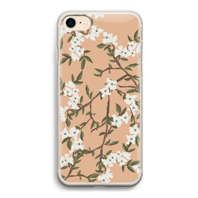 Blossoming spring: iPhone 7 Transparant Hoesje