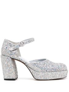 3.1 Phillip Lim escarpins Naomi 90 mm à plateforme - Argent