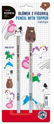 Kidea potlood HB beer junior hout/grafiet zilver 2 stuks Kidea potlood HB beer junior hout/grafiet zilver 2 stuks