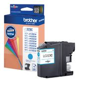 Inkcartridge Brother LC-223C blauw