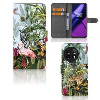 Telefoonhoesje | Met pasjeshouder | voor OnePlus 11 Jungle