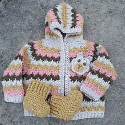 Haakpatroon Babyvestje Alpaca