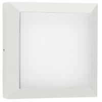 Albert Vierkante wandlamp buitenParel 19cm-wit - 686560