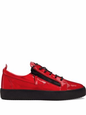 Giuseppe Zanotti baskets Frankie - Rouge Giuseppe Zanotti baskets Frankie - Rouge