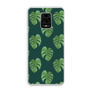 Monstera leaves: Xiaomi Redmi Note 10 Lite Transparant Hoesje