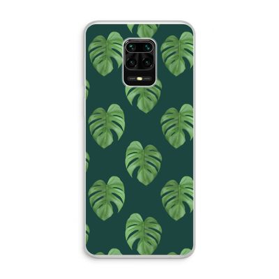 Monstera leaves: Xiaomi Redmi Note 10 Lite Transparant Hoesje