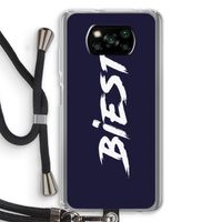 Biest: Xiaomi Poco X3 NFC Transparant Hoesje met koord
