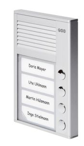 TFS-Dialog 204  - Ring module for door station silver TFS-Dialog 204