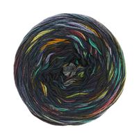 Gomitolo Denim Graffiti 355 Kleur: Blauw-Turquoise-Rood-Geel-Paars-Wit-Grijs - thumbnail