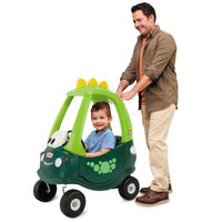 LITTLE TIKES Go Green Cozy Coupe Dino - Loopauto - thumbnail