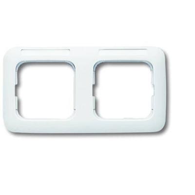 Busch-Jaeger 2CKA001754A2171 Frame Frame 2-voudig Wit, Zuiver wit (RAL 9010) 1 stuk(s)