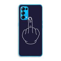 F**k U: Oppo Find X3 Lite Transparant Hoesje
