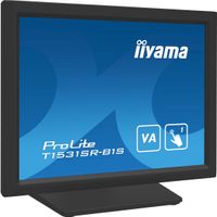 Iiyama ProLite T1531SR-B1S Touchscreen monitor Energielabel: E (A - G) 38.1 cm (15 inch) 1024 x 768 Pixel 4:3 18 ms HDMI, DisplayPort, Audio-Line-out, VGA VA - thumbnail
