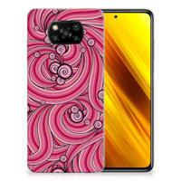 Xiaomi Poco X3 | Poco X3 Pro | Hoesje maken | Swirl Pink