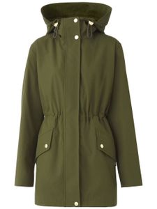 Burberry parka à capuche - Vert