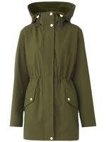 Burberry parka à capuche - Vert