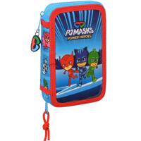 PJ Masks Gevuld Etui, Power Heroes - 28 st. - 19,5 x 12,5 x 4 cm - Polyester