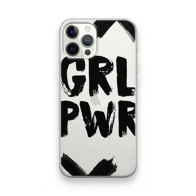 Girl Power #2: iPhone 12 Pro Transparant Hoesje
