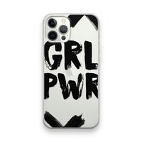 Girl Power #2: iPhone 12 Pro Transparant Hoesje
