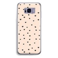 Kleine kattenkopjes: Samsung Galaxy S8 Plus Transparant Hoesje