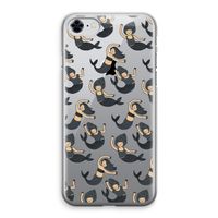 Zeemeermin: iPhone 8 Transparant Hoesje