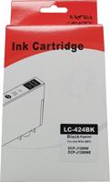 Huismerk Brother LC-424BK cartridge zwart Huismerk Brother LC-424BK cartridge zwart