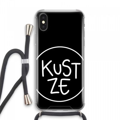 KUST ZE: iPhone XS Max Transparant Hoesje met koord