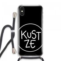 KUST ZE: iPhone XS Max Transparant Hoesje met koord