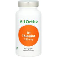 B1 thiamine 250mg 120 Vegetarische capsules