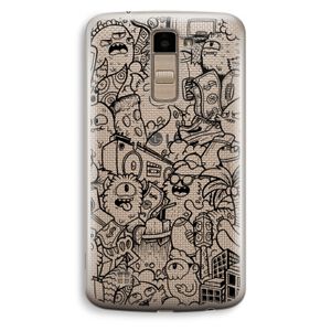 Vexx Black City : LG K10 (2016) Transparant Hoesje