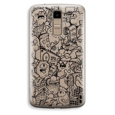 Vexx Black City : LG K10 (2016) Transparant Hoesje